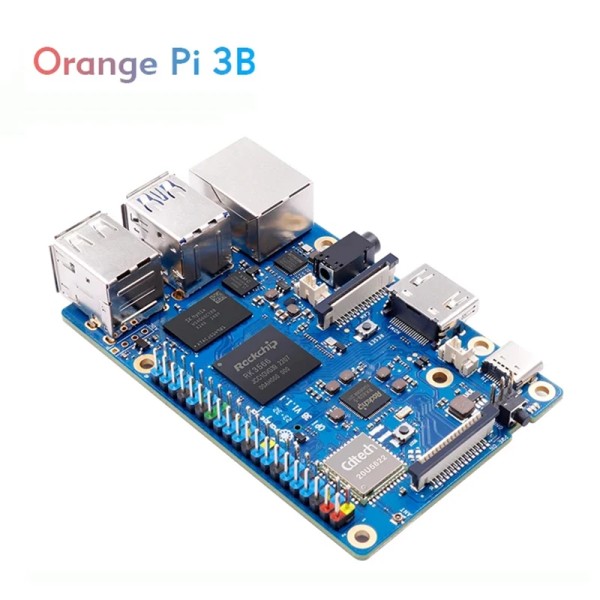 Orange Pi 2GB 4GB 8GB RAM Rockchip RK3566 Mini PC Quad-Core 64-bit WiFi+BLE Gigabit Single Board Computer Orange Pi 3 Model B